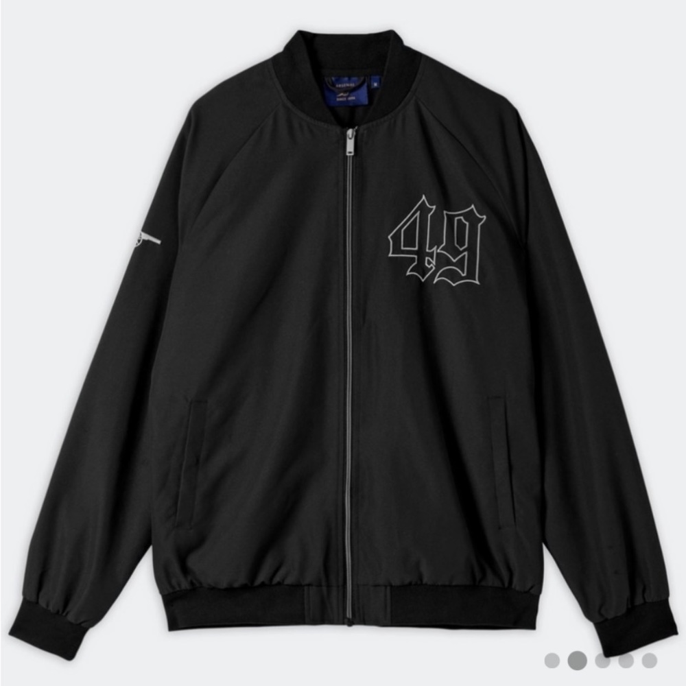 Arsenal Retro Invincibles Bomber Jacket Size: Medium